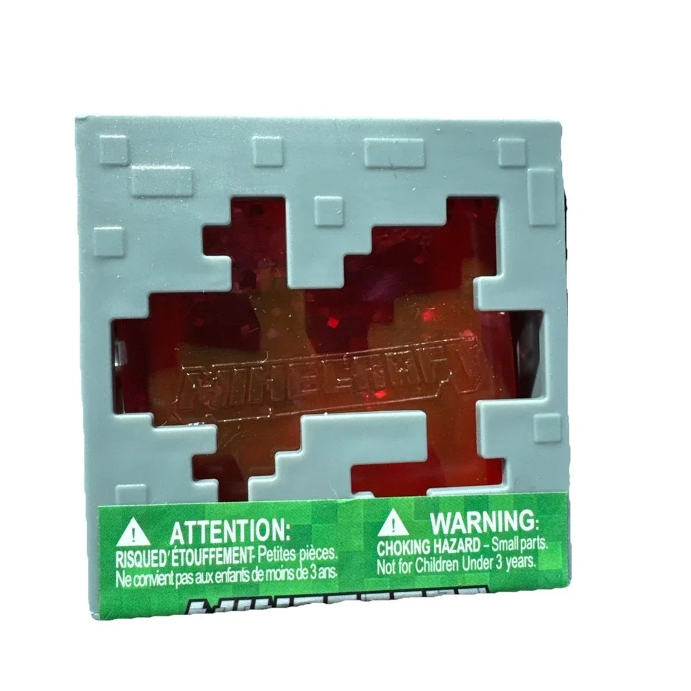 Minecraft Jelly Cubes Red Squishy Fidget Sensory Toy‎ Viral TikTok In Hand New